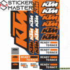 KTM Sticker Seti | Ready to Race & Logo Çıkartmaları | Sticker Master