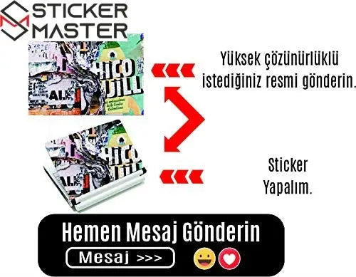 Sticker Master SM Kalp Atışı İsme Özel İsim Etiket Motor Çıkartma Bisiklet Oto Araç Pc 30 Cm