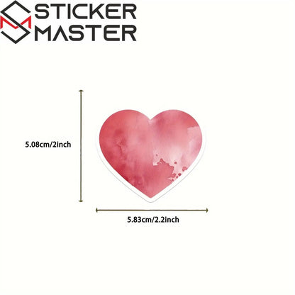 Aşk Kalp Sticker Seti 50’li | Sticker Master - Sticker Master