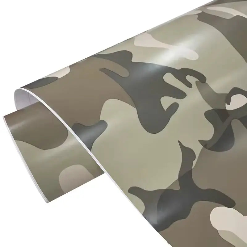 Askeri Yeşil Kamuflaj Kaplama Folyosu