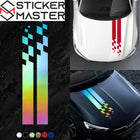 Kaput Şerit Sticker | Universal Spor Araç Çizgisi | Sticker Master