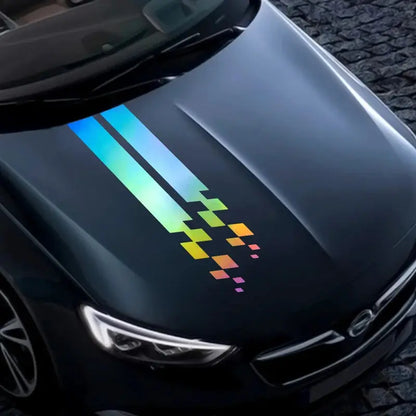 Sticker Master Universal Kaput Spor Şerit Plaid Sticker (2 Adet) - Sticker Master