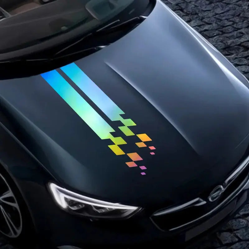 Sticker Master Universal Kaput Spor Şerit Plaid Sticker (2 Adet) - Sticker Master