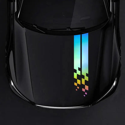 Sticker Master Universal Kaput Spor Şerit Plaid Sticker (2 Adet) - Sticker Master