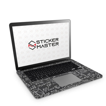 Sticker Master Math Chalkboard Evrensel Sticker Dizüstü Bilgisayar Vinil Sticker Decal  12" 13" 13.3" 14" 15" 15.4" 15.6 inç Dizüstü Bilgisayar Çıkartma Koruyucu Macbook Asus Acer Hp Lenovo Huawei Dell İçin - Sticker Master