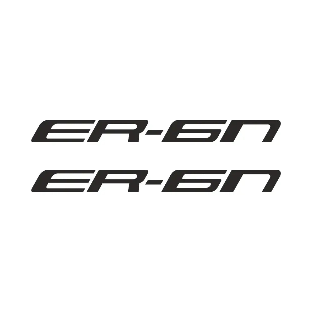 Kawasaki ER-6n Sticker Yan Grenaj ve Depo Yazısı | Sticker Master - Sticker Master