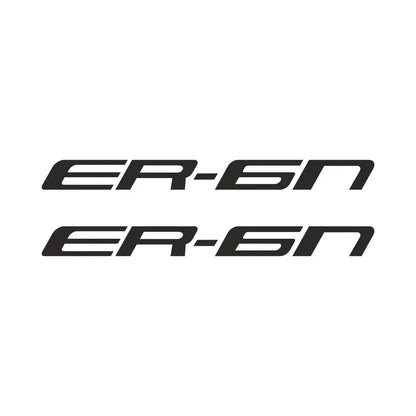 Kawasaki ER-6n Sticker Yan Grenaj ve Depo Yazısı | Sticker Master - Sticker Master