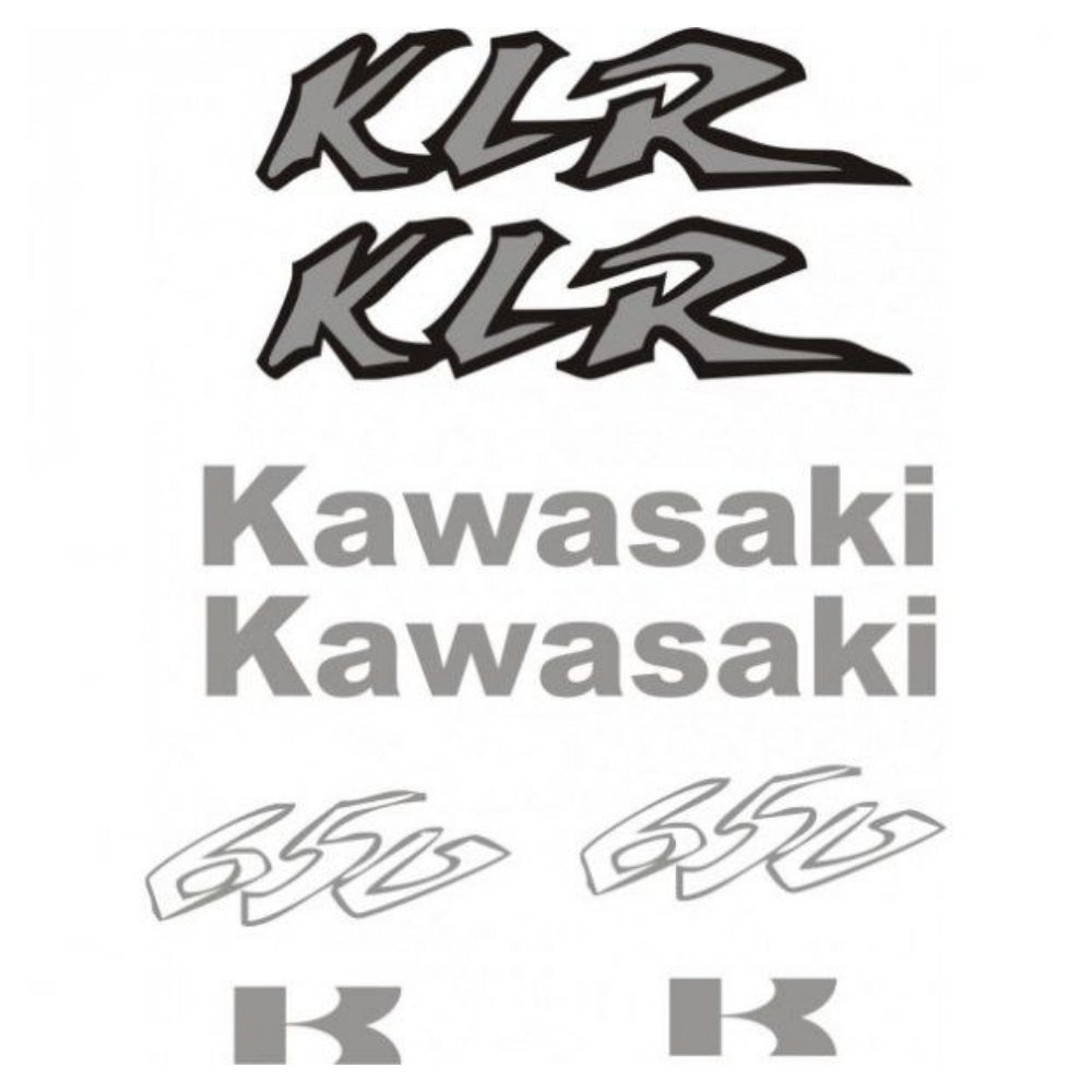 Sticker Master Kawasaki KLR 650 Sticker Set