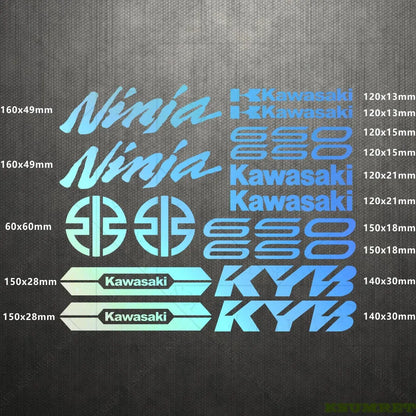 Kawasaki Ninja 650 Sticker Seti Su Geçirmez | Sticker Master Sticker Master