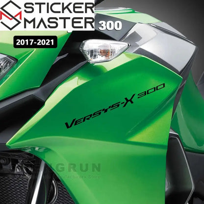 Sticker Master Kawasaki Versys-X 300 Sticker Set – Suya Dayanıklı Vinil (2017-2021) - Sticker Master