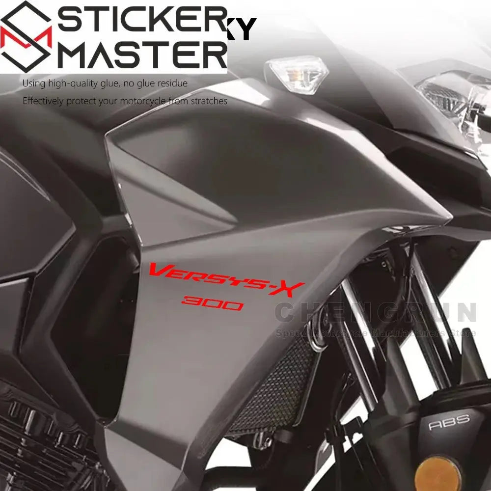 Sticker Master Kawasaki Versys-X 300 Sticker Set – Suya Dayanıklı Vinil (2017-2021) - Sticker Master