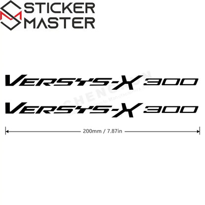 Sticker Master Kawasaki Versys-X 300 Sticker Set – Suya Dayanıklı Vinil (2017-2021) - Sticker Master