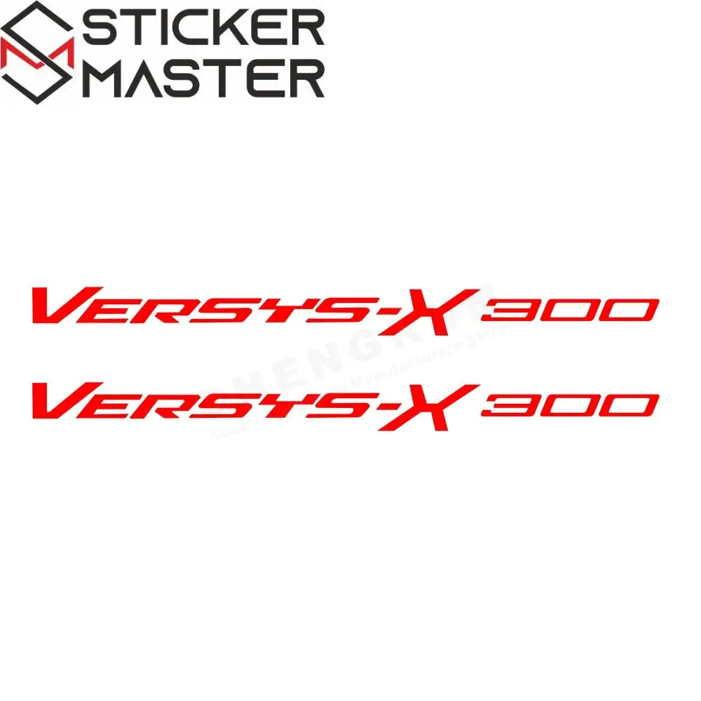 Sticker Master Kawasaki Versys-X 300 Sticker Set – Suya Dayanıklı Vinil (2017-2021) - Sticker Master
