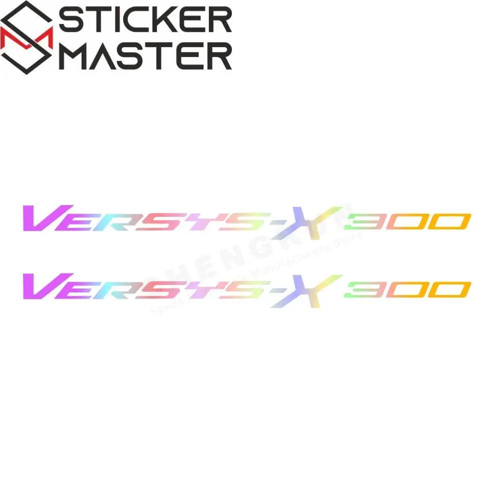 Sticker Master Kawasaki Versys-X 300 Sticker Set – Suya Dayanıklı Vinil (2017-2021) - Sticker Master