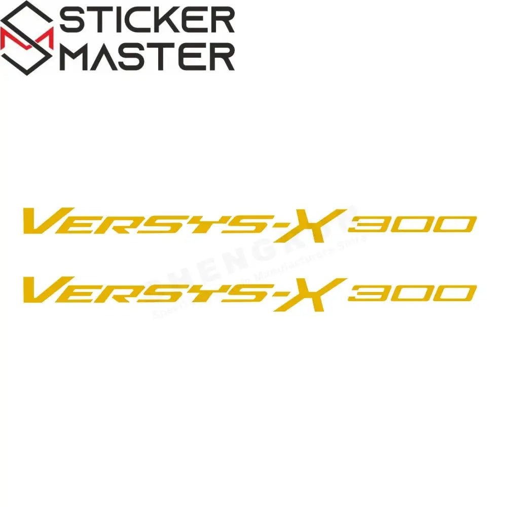 Sticker Master Kawasaki Versys-X 300 Sticker Set – Suya Dayanıklı Vinil (2017-2021) - Sticker Master