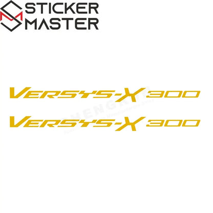 Sticker Master Kawasaki Versys-X 300 Sticker Set – Suya Dayanıklı Vinil (2017-2021) - Sticker Master