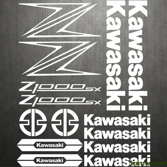Kawasaki Z1000SX Sticker Seti Su Geçirmez | Sticker Master