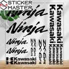Kawasaki ZX-6R Sticker Seti | Ninja ve Logo Full Grenaj Kiti (35x38cm)