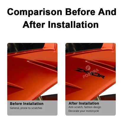 Kawasaki ZX Serisi Sticker ZX-6R ZX-10R Logo Seti | Sticker Master - Sticker Master