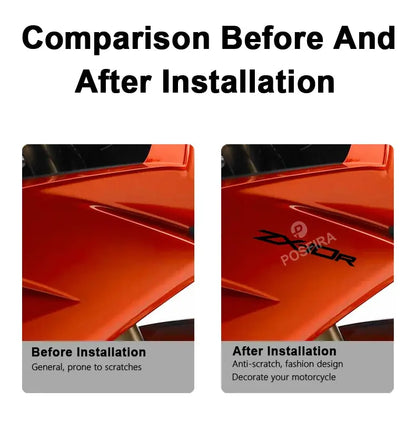 Kawasaki ZX Serisi Sticker ZX-6R ZX-10R Logo Seti | Sticker Master - Sticker Master