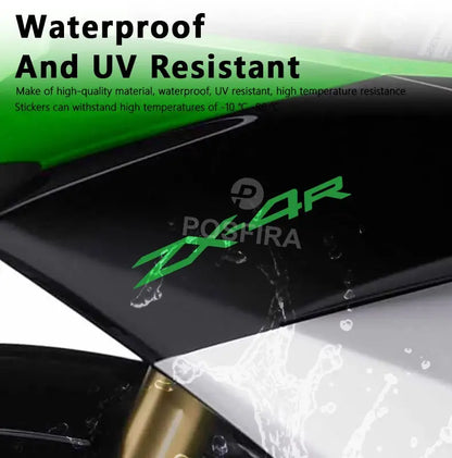 Kawasaki ZX Serisi Sticker ZX-6R ZX-10R Logo Seti | Sticker Master - Sticker Master