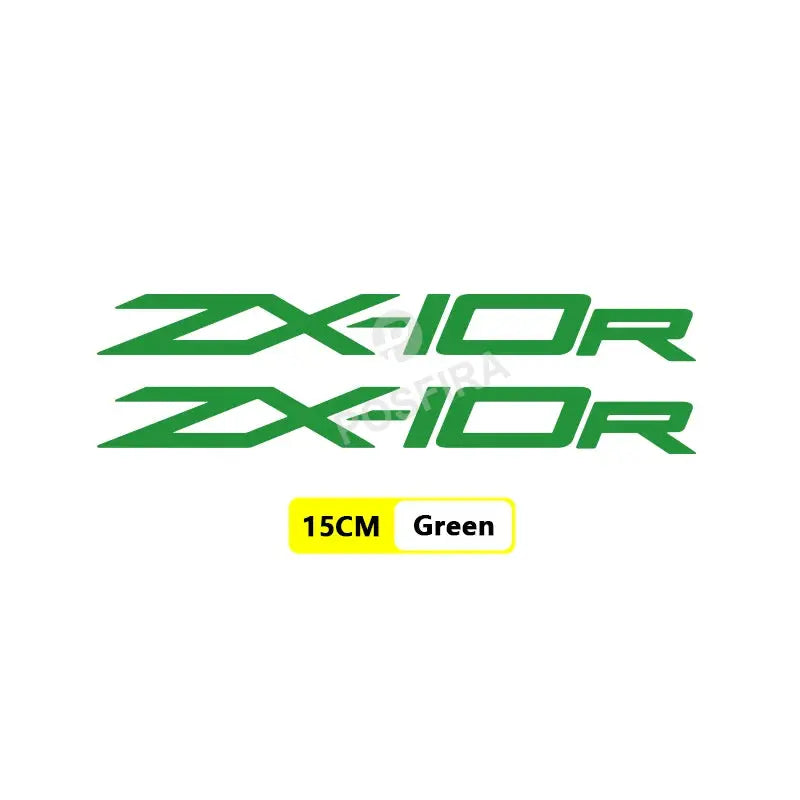 Kawasaki ZX Serisi Sticker ZX-6R ZX-10R Logo Seti | Sticker Master - Sticker Master