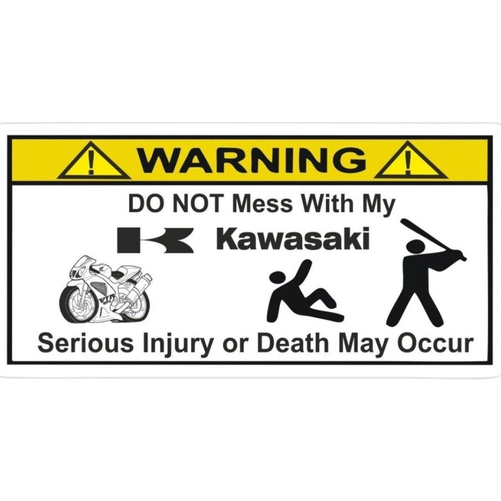 Sticker Master Kawasakime Dokunma Motor Sticker Etiket Çıkartma 15 Cm