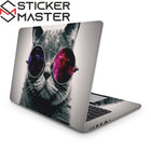 Kedi Laptop Sticker Gözlüklü Tasarım Kaplama | Sticker Master