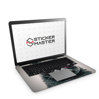 Sticker Master Kedi Evrensel Sticker Dizüstü Bilgisayar Vinil Sticker Decal  12" 13" 13.3" 14" 15" 15.4" 15.6 inç Dizüstü Bilgisayar Çıkartma Koruyucu Macbook Asus Acer Hp Lenovo Huawei Dell İçin - Sticker Master