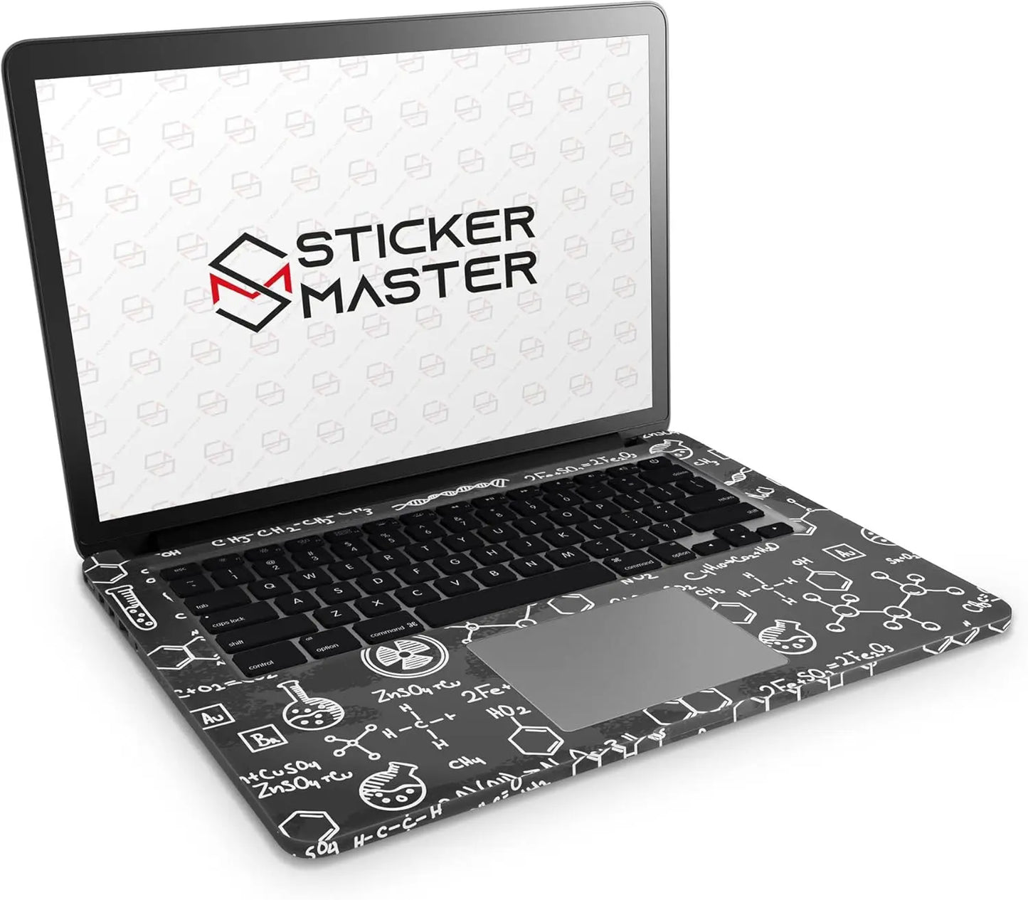 Sticker Master Chemistry Blackboard Evrensel Sticker Dizüstü Bilgisayar Vinil Sticker Decal  12" 13" 13.3" 14" 15" 15.4" 15.6 inç Dizüstü Bilgisayar Çıkartma Koruyucu Macbook Asus Acer Hp Lenovo Huawei Dell İçin - Sticker Master