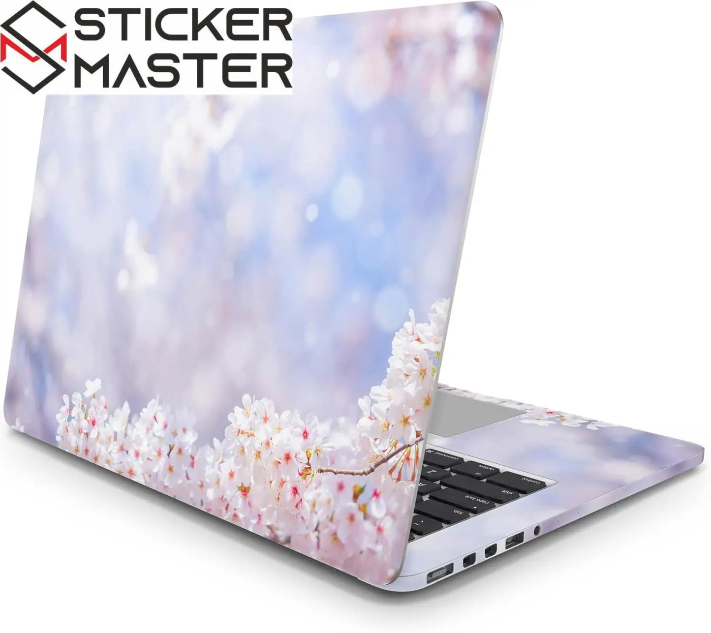 Sticker Master Spring Blossom Flower Evrensel Sticker Dizüstü Bilgisayar Vinil Sticker Decal 12" 13" 13.3" 14" 15" 15.4" 15.6 inç Dizüstü Bilgisayar Çıkartma Koruyucu Macbook Asus Acer Hp Lenovo Huawei Dell İçin - Sticker Master