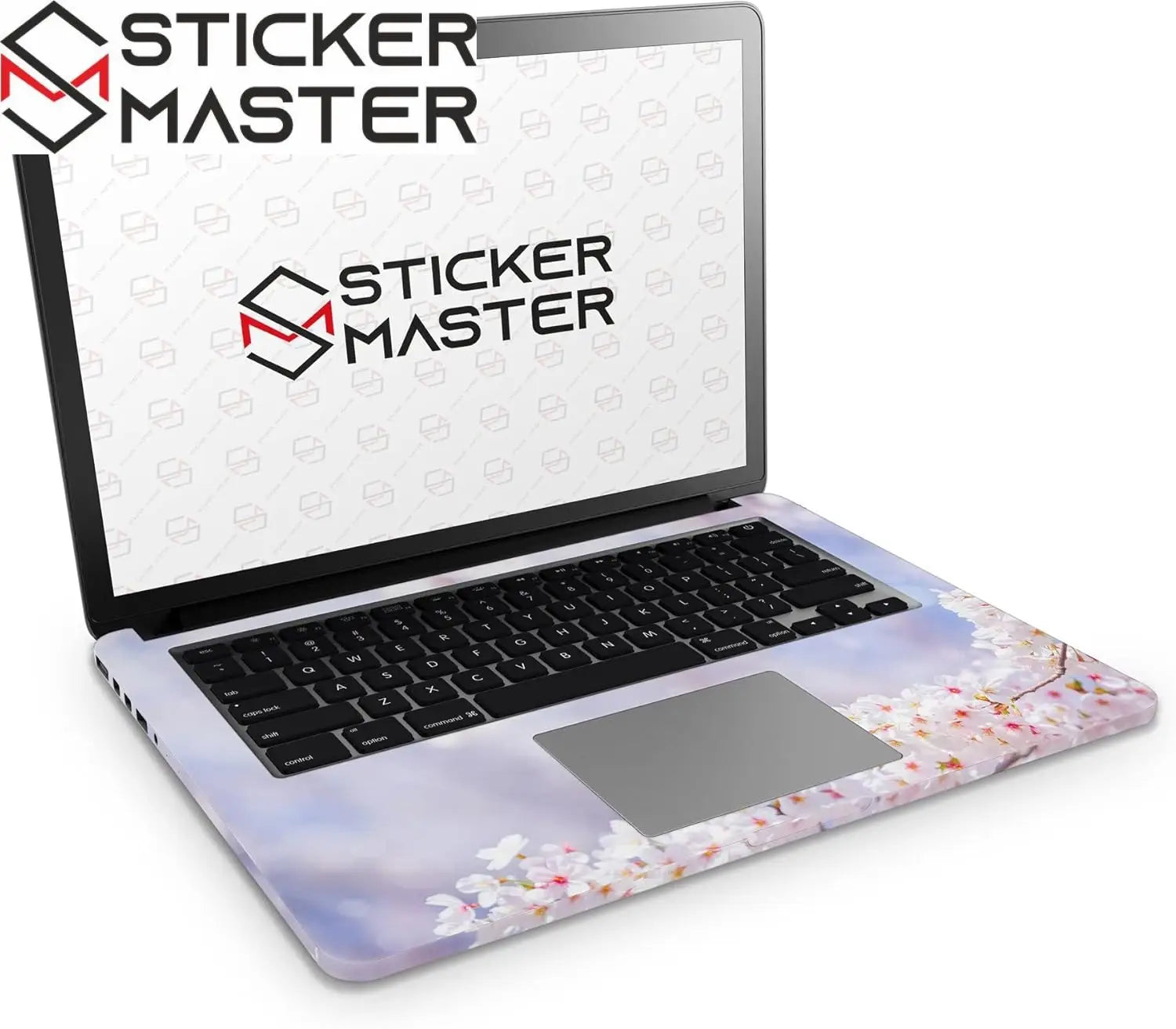 Sticker Master Spring Blossom Flower Evrensel Sticker Dizüstü Bilgisayar Vinil Sticker Decal 12" 13" 13.3" 14" 15" 15.4" 15.6 inç Dizüstü Bilgisayar Çıkartma Koruyucu Macbook Asus Acer Hp Lenovo Huawei Dell İçin - Sticker Master