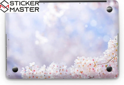 Sticker Master Spring Blossom Flower Evrensel Sticker Dizüstü Bilgisayar Vinil Sticker Decal 12" 13" 13.3" 14" 15" 15.4" 15.6 inç Dizüstü Bilgisayar Çıkartma Koruyucu Macbook Asus Acer Hp Lenovo Huawei Dell İçin - Sticker Master