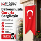 Kırlangıç Türk Bayrağı – Dayanıklı Bez Bayrak | Hediye Atatürk Sticker