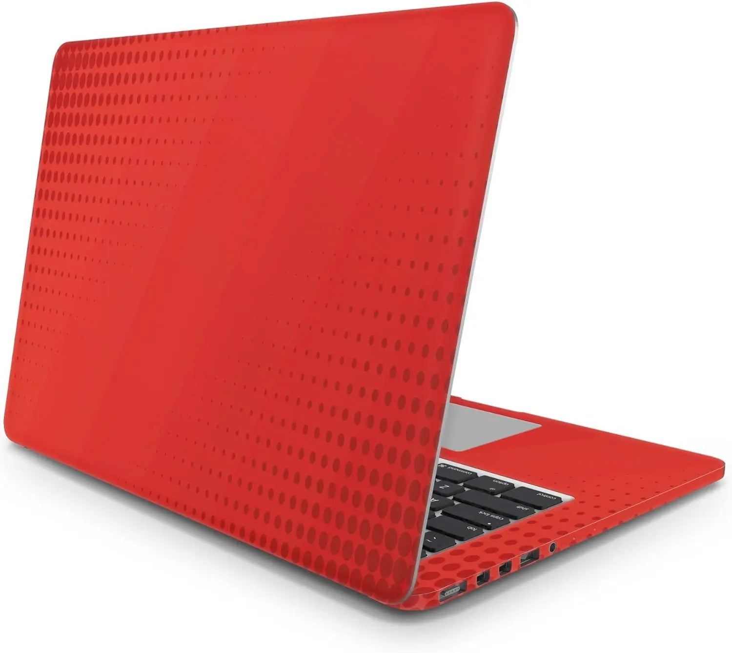 Sticker Master Stylish Red Evrensel Sticker Dizüstü Bilgisayar Vinil Sticker Decal 12" 13" 13.3" 14" 15" 15.4" 15.6 inç Dizüstü Bilgisayar Çıkartma Koruyucu Macbook Asus Acer Hp Lenovo Huawei Dell İçin - Sticker Master