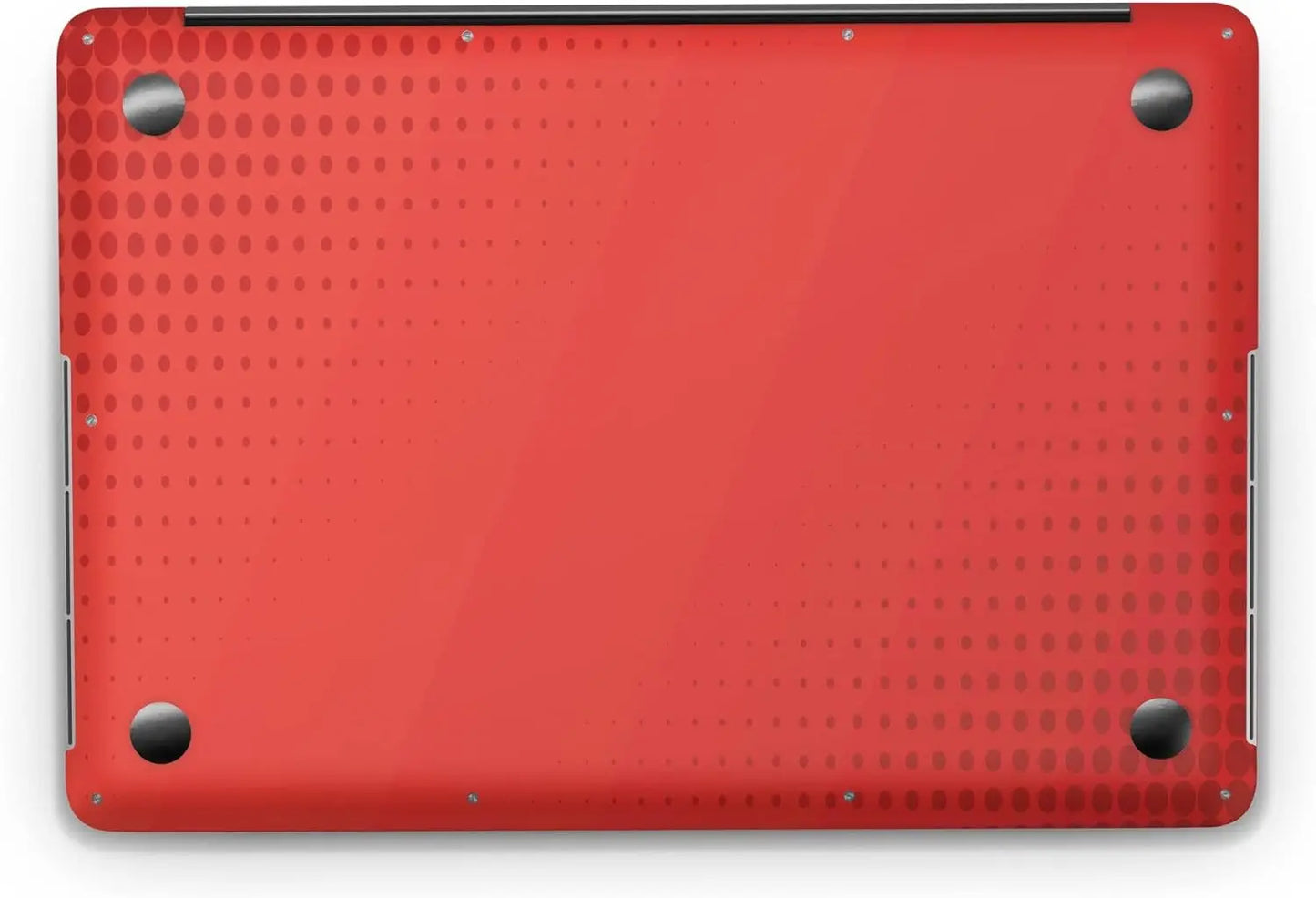 Sticker Master Stylish Red Evrensel Sticker Dizüstü Bilgisayar Vinil Sticker Decal 12" 13" 13.3" 14" 15" 15.4" 15.6 inç Dizüstü Bilgisayar Çıkartma Koruyucu Macbook Asus Acer Hp Lenovo Huawei Dell İçin - Sticker Master