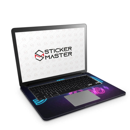Sticker Master Özelleştirilmiş, Kişisel, Özel Neon Evrensel Sticker Dizüstü Bilgisayar Vinil Sticker Decal 12" 13" 13.3" 14" 15" 15.4" 15.6 inç Dizüstü Bilgisayar Çıkartma Koruyucu Macbook Asus Acer Hp Lenovo Huawei Dell İçin - Sticker Master