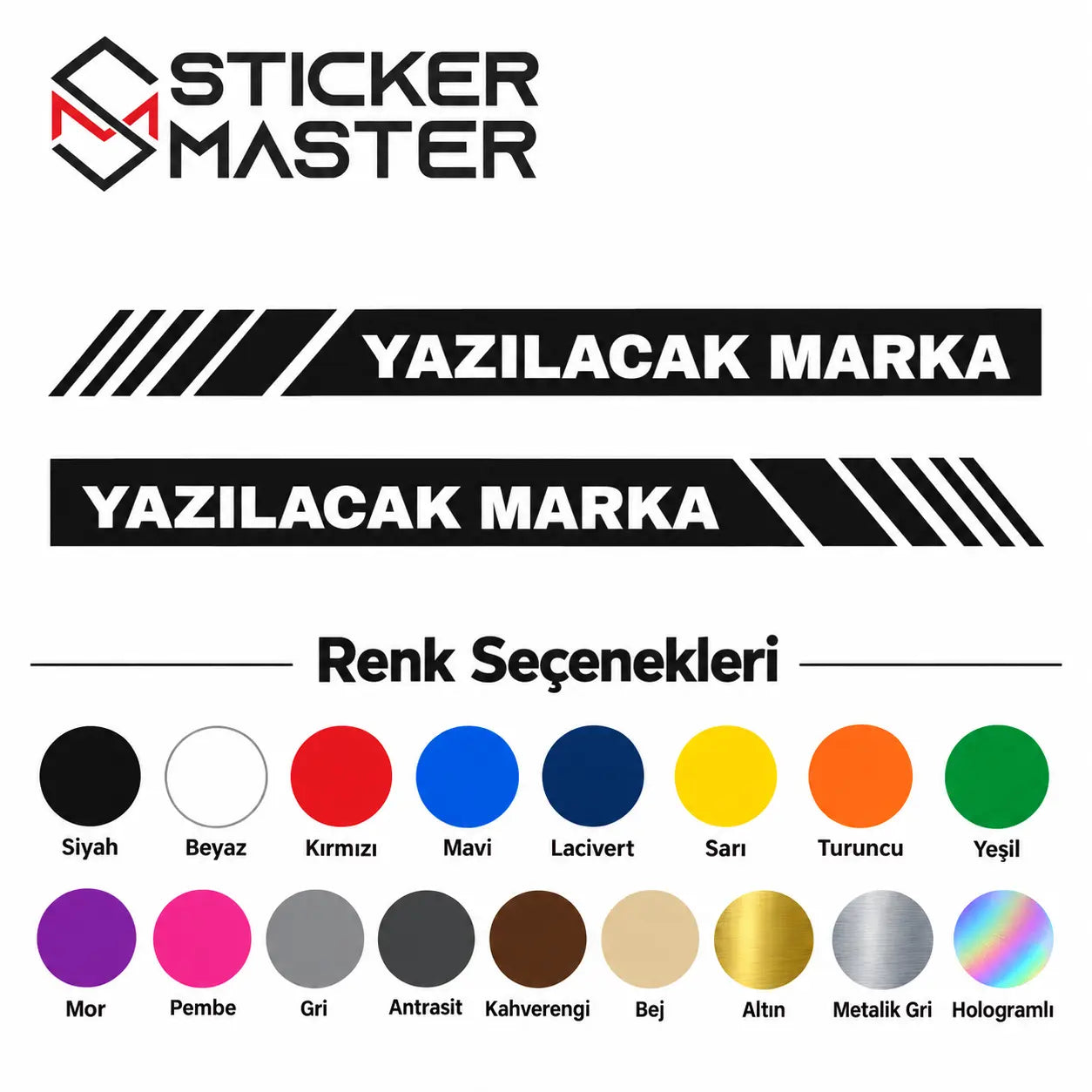 Kisiye Ozel Ayna Sticker – Isim ve Yazi | Tum Araclara Uyumlu detaylar