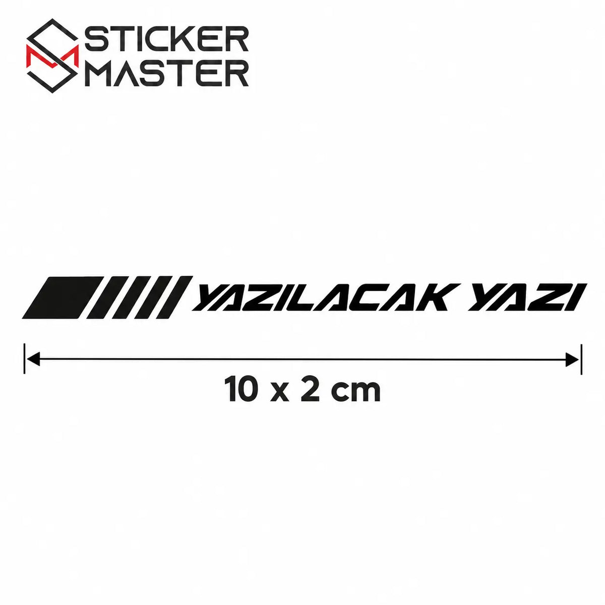 Kisiye Ozel Kapi Kolu Sticker – Isim ve Yazi | Tum Araclara Uyumlu olcu