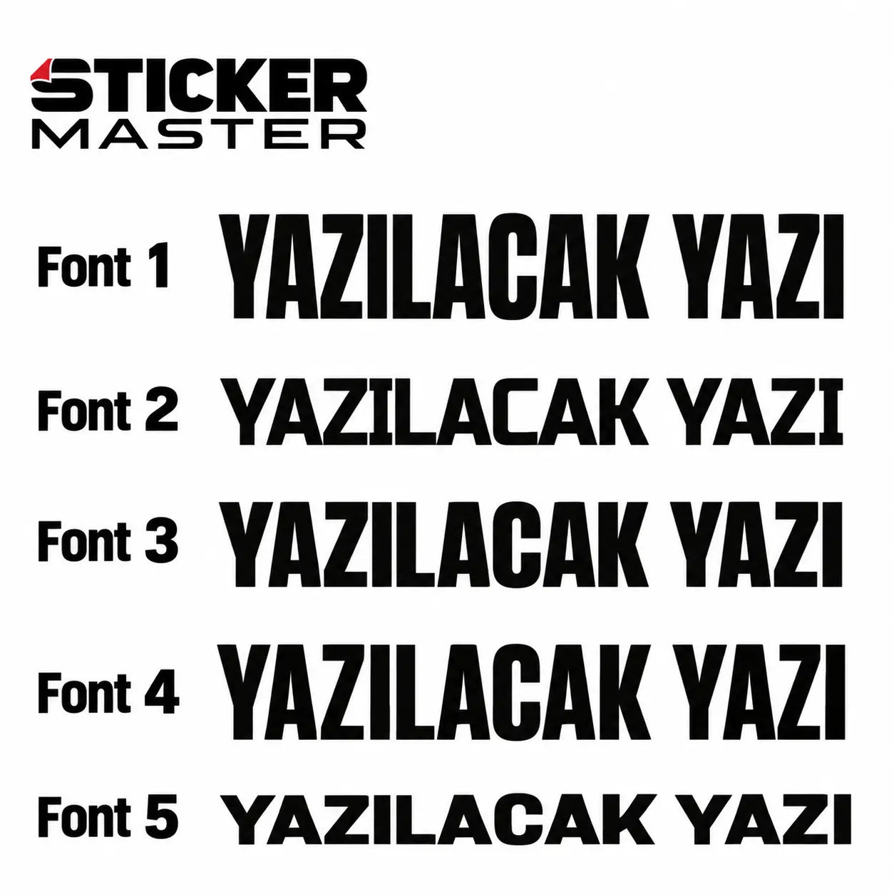 Kisiye Ozel On Cam Sticker – Isim ve Yazi | Tum Araclara Uyumlu-14