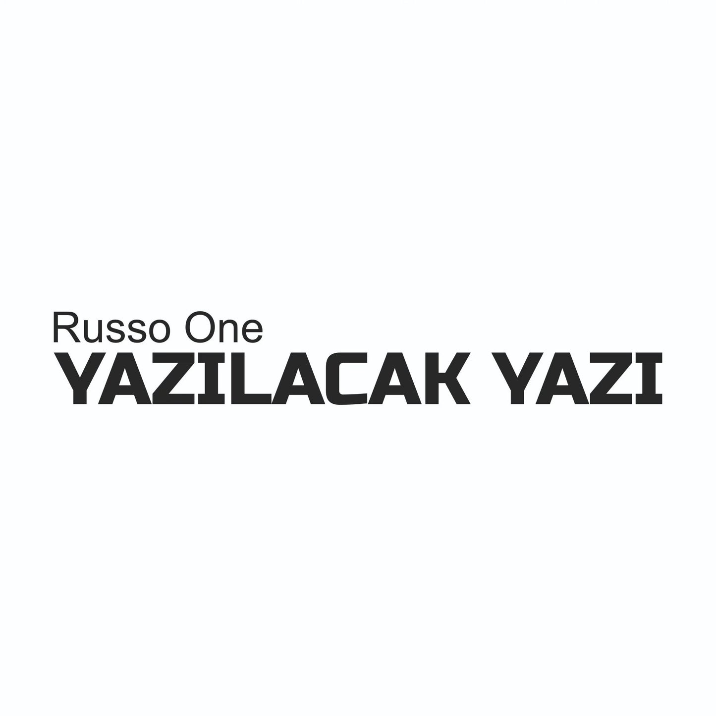 Kisiye Ozel On Cam Sticker – Isim ve Yazi | Tum Araclara Uyumlu-Russo-One