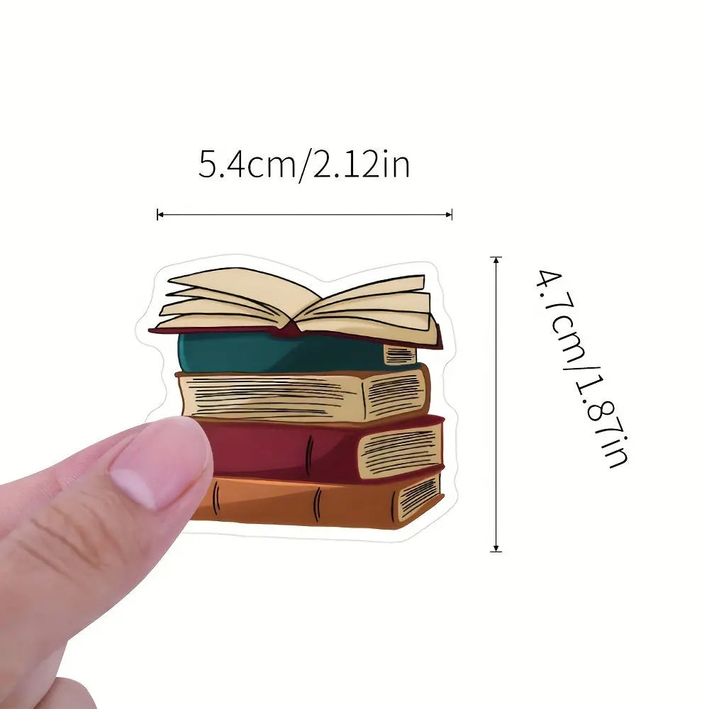 Vintage Kitap Sticker Seti 61’li | Sticker Master - Sticker Master