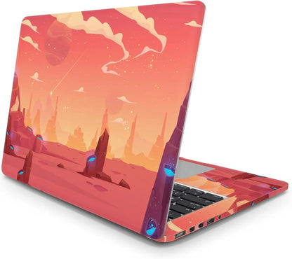 Sticker Master Space Evrensel Sticker Dizüstü Bilgisayar Vinil Sticker Decal 12" 13" 13.3" 14" 15" 15.4" 15.6 inç Dizüstü Bilgisayar Çıkartma Koruyucu Macbook Asus Acer Hp Lenovo Huawei Dell İçin - Sticker Master