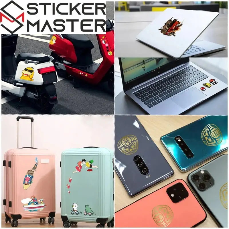 Klim Uyumlu Sticker Seti | Çoklu Boyut Kask ve ATV Çıkartması Sticker Master