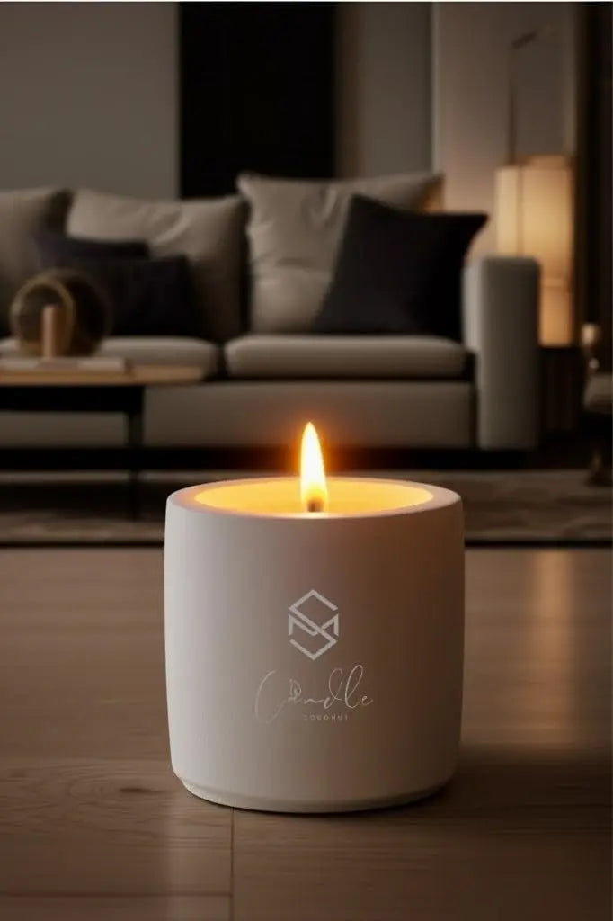 Sticker Master Kokulu Vegan Soya Mum- Modern Tasarım