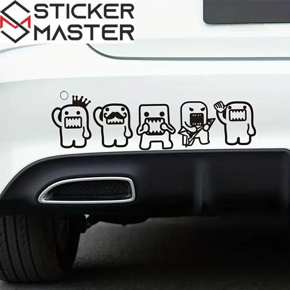 Funny Reflective Car Sticker Car Side Window Rear Windshield Decorative Waterproof Sticker Electric Motorcycle Notebook Sticker Sticker Master