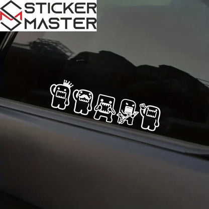 Funny Reflective Car Sticker Car Side Window Rear Windshield Decorative Waterproof Sticker Electric Motorcycle Notebook Sticker Sticker Master
