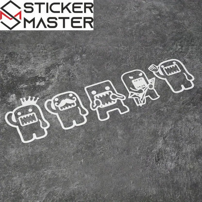 Funny Reflective Car Sticker Car Side Window Rear Windshield Decorative Waterproof Sticker Electric Motorcycle Notebook Sticker Sticker Master
