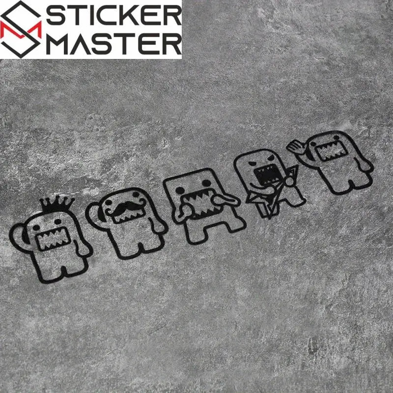 Funny Reflective Car Sticker Car Side Window Rear Windshield Decorative Waterproof Sticker Electric Motorcycle Notebook Sticker Sticker Master