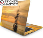 Korsan Gemisi Laptop Sticker Gün Batımı Seti | Sticker Master